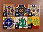 Set of 20 Small Hand Painted Tiles, Over 50 Authentic Mexican Talavera Designs Available!