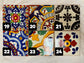 Set of 20 Small Hand Painted Tiles, Over 50 Authentic Mexican Talavera Designs Available!