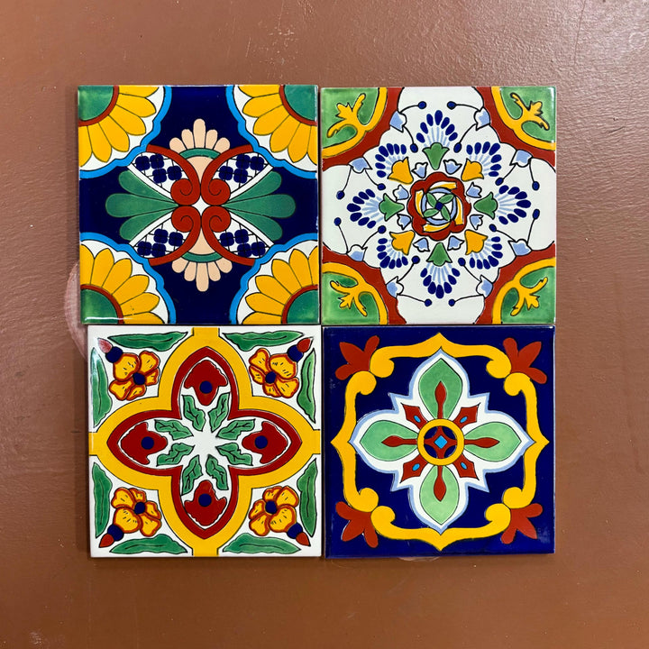 20 Mix & Match Medium Hand Painted Tiles