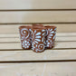 Clay Beige and White Hand Painted Shot Glass - Authentic Ceramic Hand Crafted Mexican Talavera