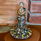 Hand Painted Rebozo Catrina Day of the Dead Sculpture - Authentic Unique Ceramic Hand Crafted Talavera