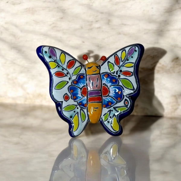 Cute Hand Painted Butterfly Figure