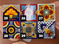 Set of 20 Small Hand Painted Tiles, Over 50 Authentic Mexican Talavera Designs Available!