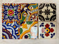 50 Assorted Small Hand Painted Tiles - Over 50 Authentic Mexican Talavera Designs Available!