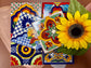 50 Assorted Small Hand Painted Tiles - Over 50 Authentic Mexican Talavera Designs Available!