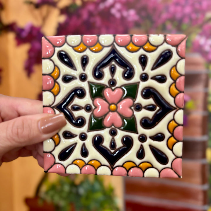 20 Mix & Match Small Hand Painted Tiles