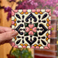 Set of 20 Small Hand Painted Textured Tiles - Authentic Ceramic Hand Crafted Mexican Talavera