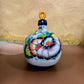 Hand Painted Christmas Tree Ornament Figure, Authentic Mexican Ceramic Hand Crafted Talavera