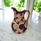 Colorful Hand Painted Water Pitcher, Authentic Ceramic Hand Crafted Mexican Talavera