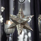 Hand Crafted Star Christmas Tree Holiday Ornament, Authentic Ceramic Hand Crafted Mexican Art