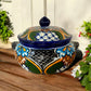 Colorful Handpainted Sopera Tureen Soup Serving Bowl with Lid – Authentic Ceramic Hand Crafted Mexican Talavera