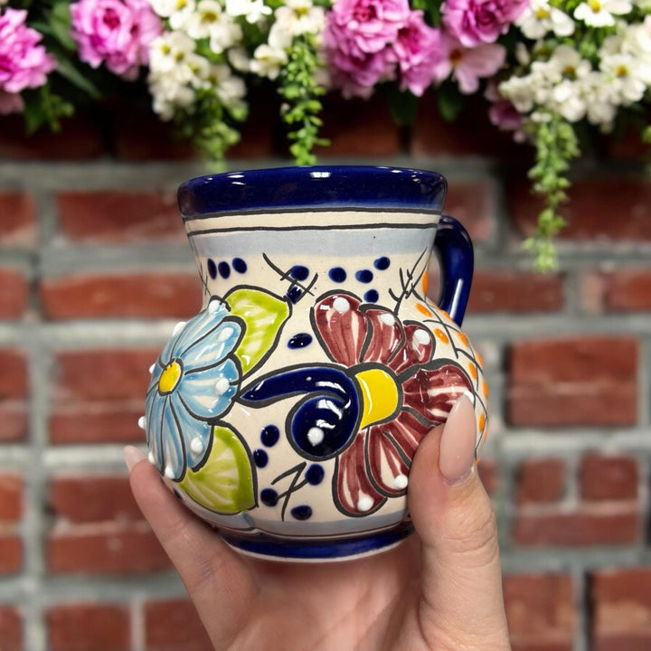 Hand Painted Talavera Belly Coffee Mug