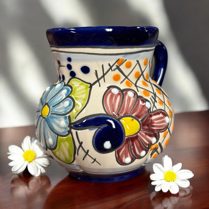 Hand Painted Talavera Belly Coffee Mug