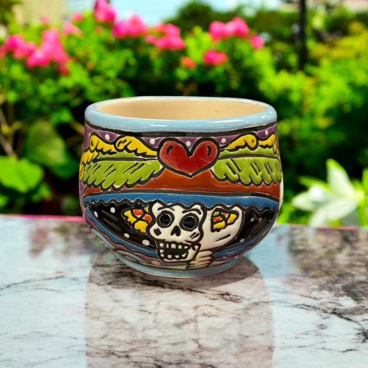 Sugar Skull Day of the Dead Catrina Small Coffee Mug