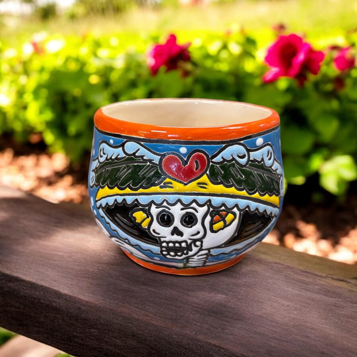 Sugar Skull Day of the Dead Catrina Small Coffee Mug