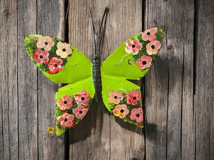 Small Tin Butterfly Wall Decor