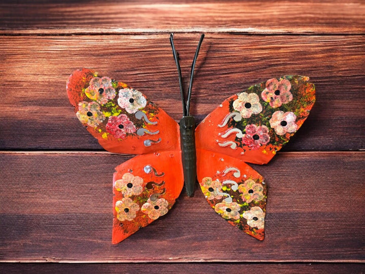 Small Tin Butterfly Wall Decor