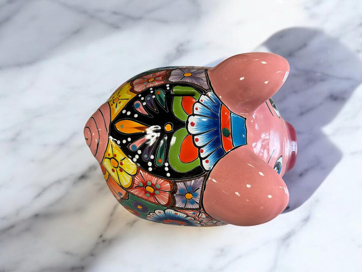 Hand Painted Mexican Piggy Bank