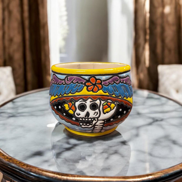 Sugar Skull Day of the Dead Catrina Small Coffee Mug