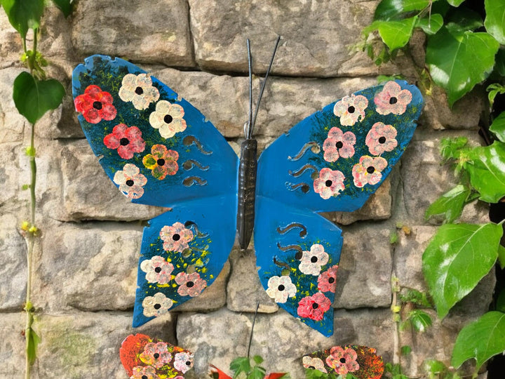 Medium Tin Butterfly Wall Decor