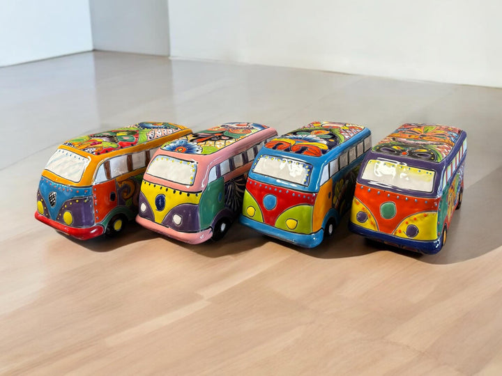 Handpainted Talavera Bus Decor