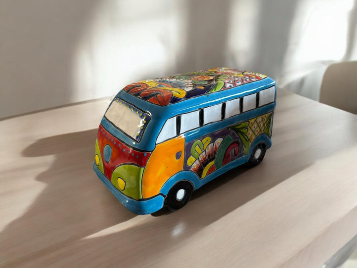 Handpainted Talavera Bus Decor