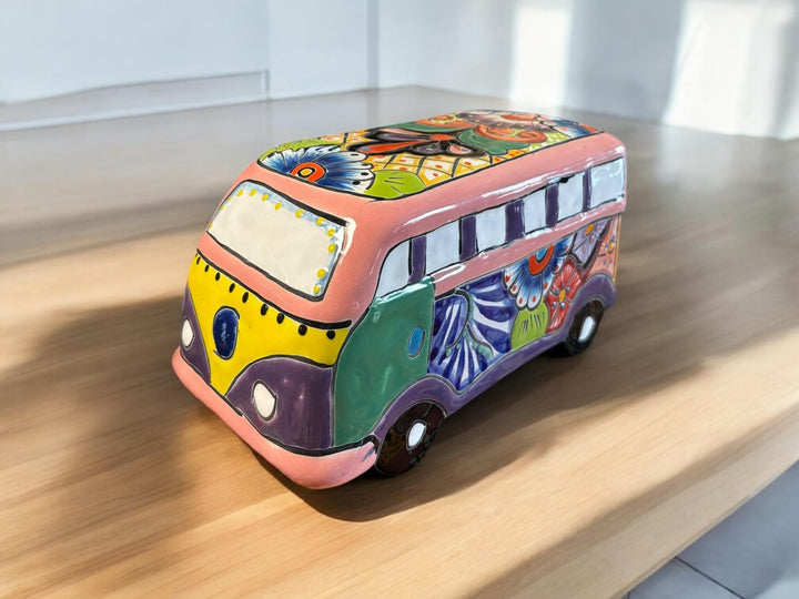 Handpainted Talavera Bus Decor