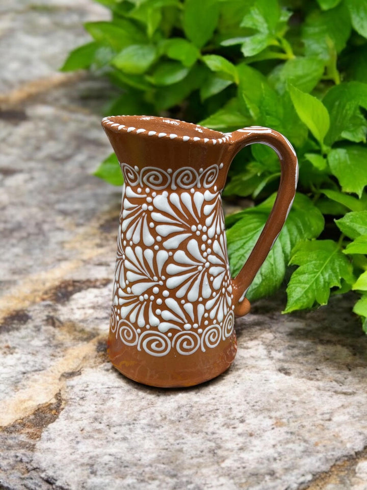 Handpainted Mexican Talavera Small Pitcher