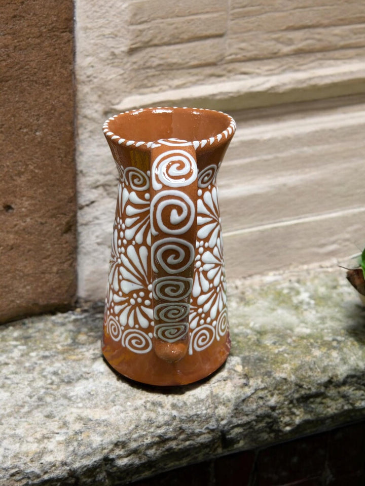 Handpainted Mexican Talavera Small Pitcher