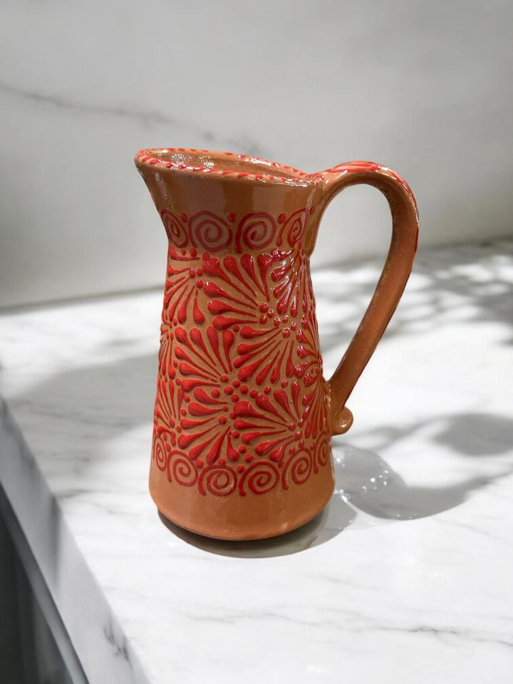 Handpainted Mexican Talavera Small Pitcher