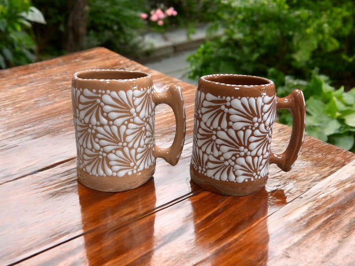 Hand Painted Talavera Beer Mug – Multiple Colors Available