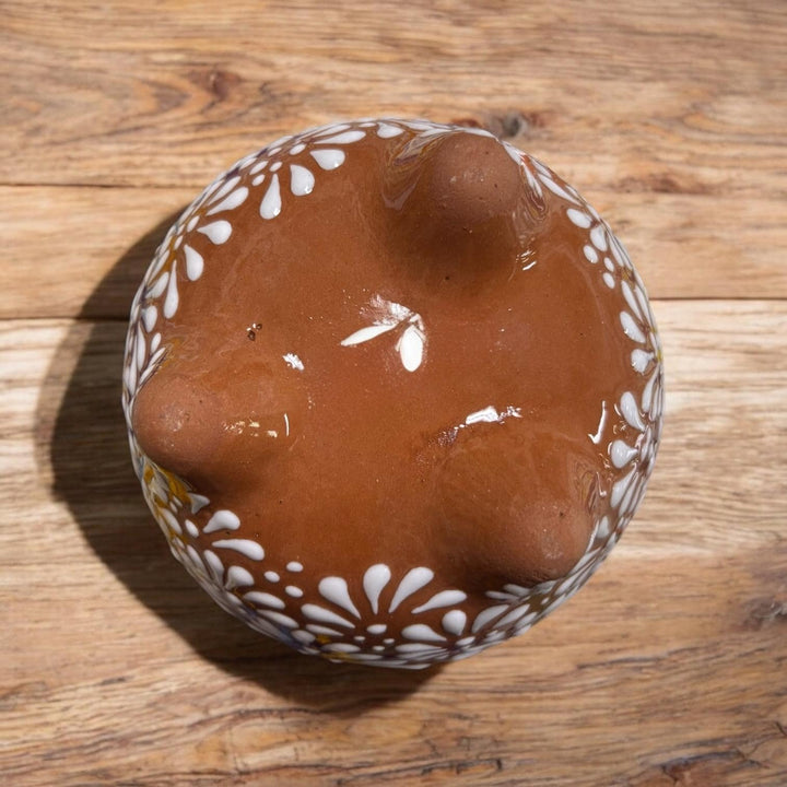 Small Hand Painted Talavera Molcajete Salsa Bowl
