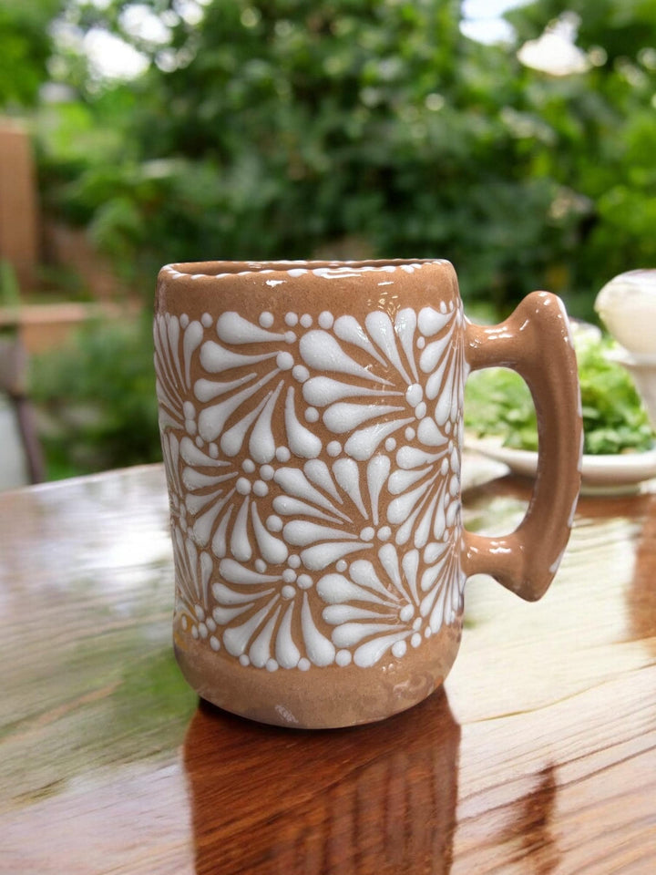 Hand Painted Talavera Beer Mug – Multiple Colors Available