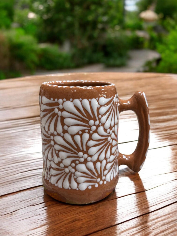 Hand Painted Talavera Beer Mug – Multiple Colors Available