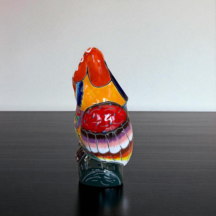 Beautiful Hand Painted Colorful Talavera Owl Planter Pot (Varying Design)