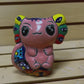 Cute Hand Painted Axolotl Planter Pot, Authentic Ceramic Hand Crafted Mexican Talavera